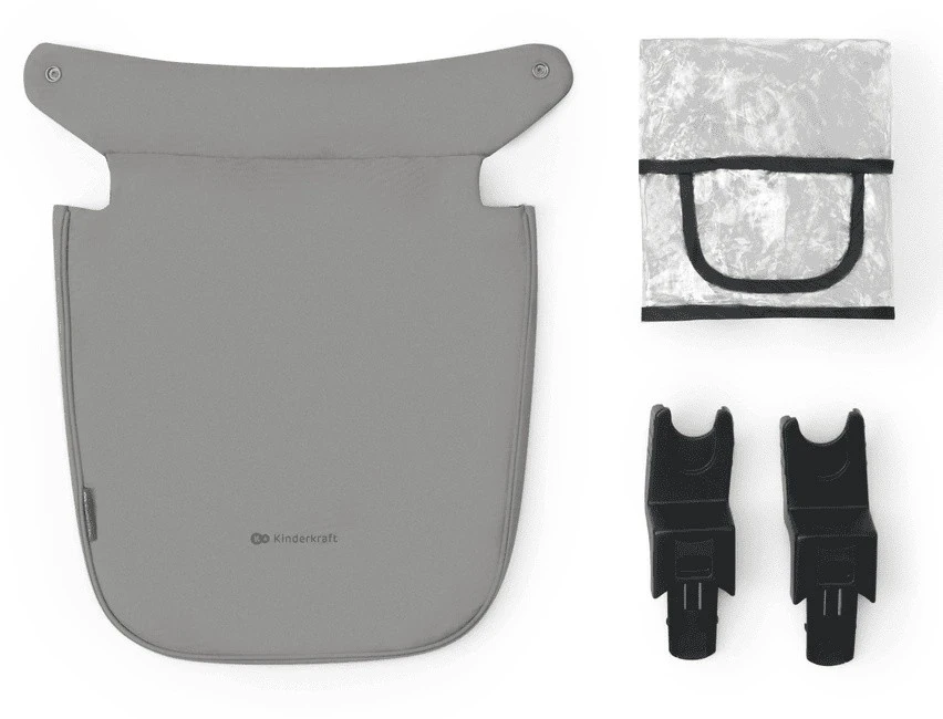 Cărucior kinderkraft newly 3in1 mink pro grey (ksnewl00gry300i) 9