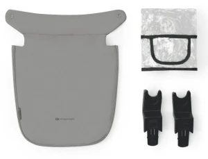 Cărucior kinderkraft newly 3in1 mink pro grey (ksnewl00gry300i) Thumbnail 9