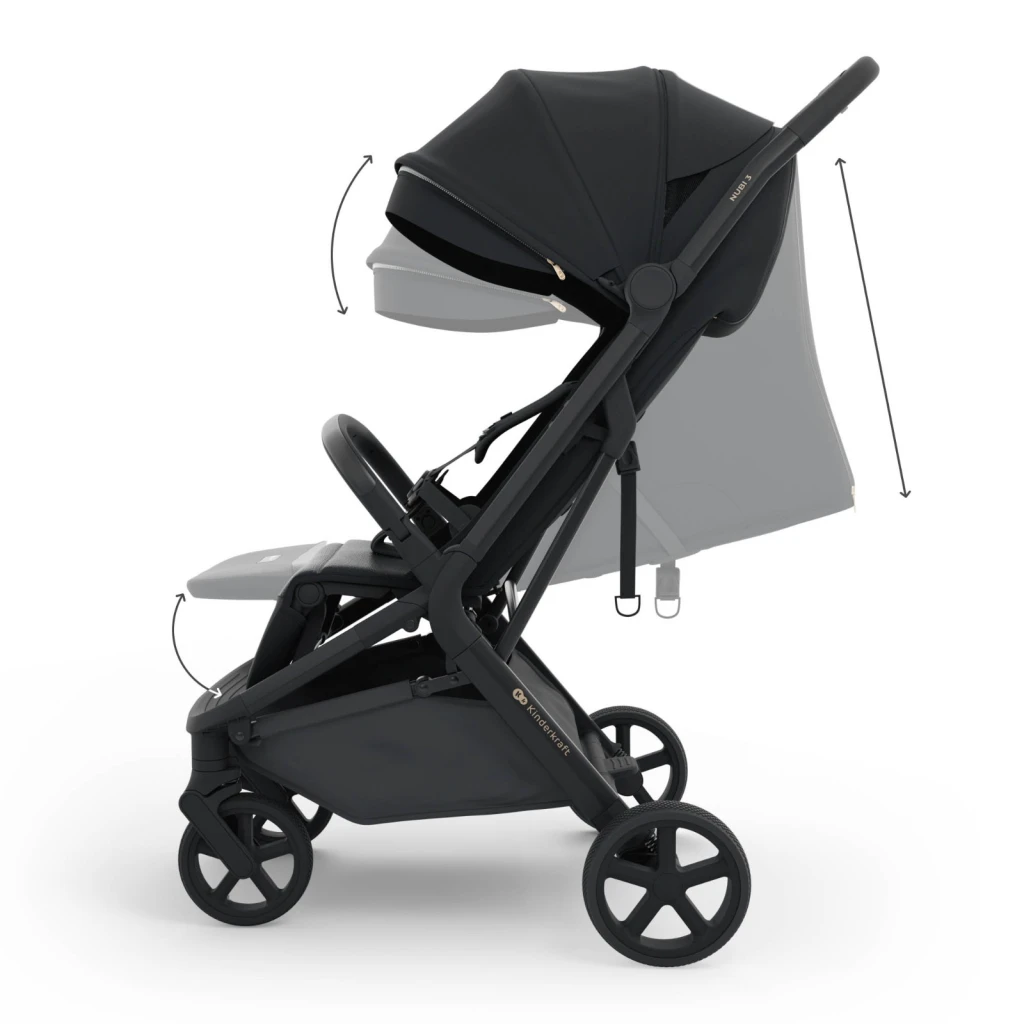 Cărucior kinderkraft nubi 3 midnight black (ksnubi03blk0000) 3