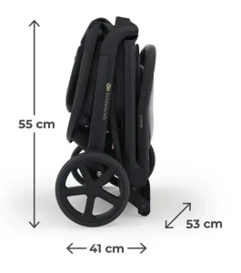Cărucior kinderkraft nubi 3 midnight black (ksnubi03blk0000) Thumbnail 10