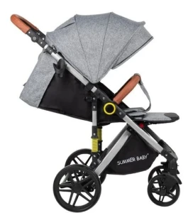 Cărucior summer baby sempre (4395) grey Thumbnail 6