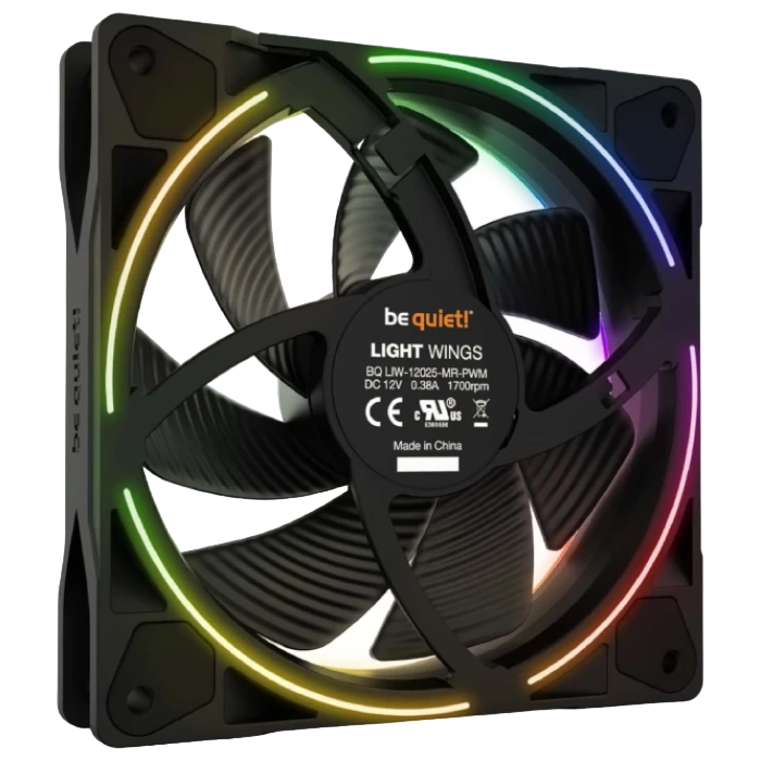 Ventilator pc be quiet! light wings pwm, 120 mm 10