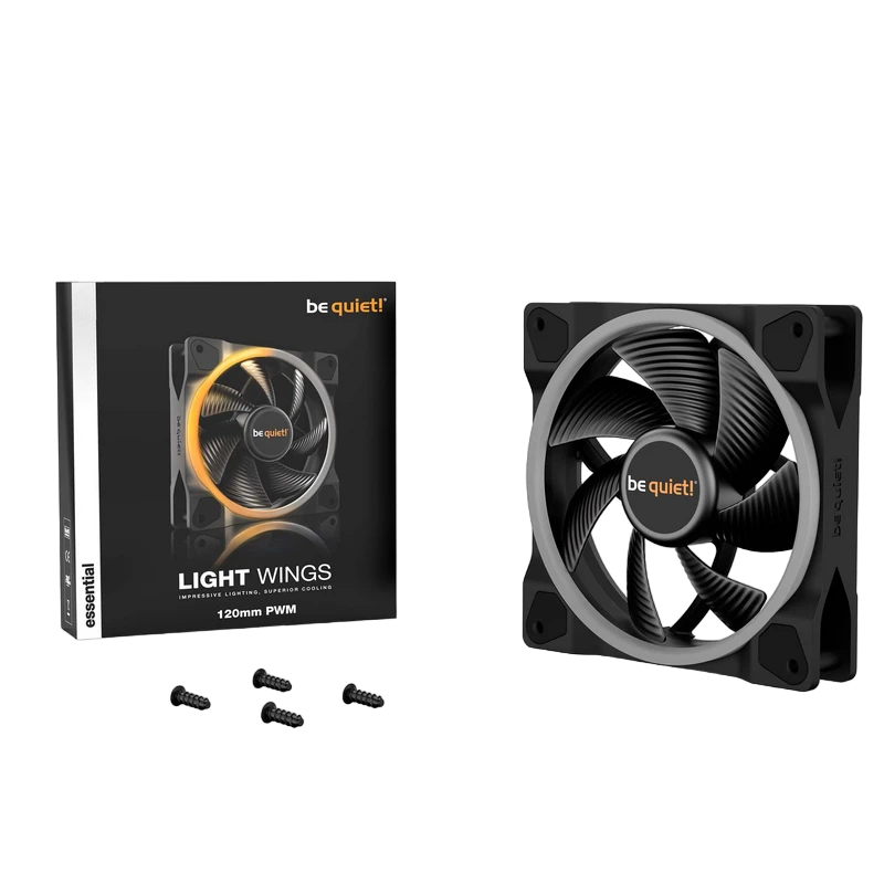 Ventilator pc be quiet! light wings pwm, 120 mm 6
