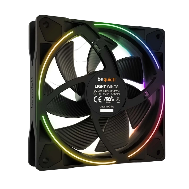 Ventilator pc be quiet! light wings pwm, 120 mm 2