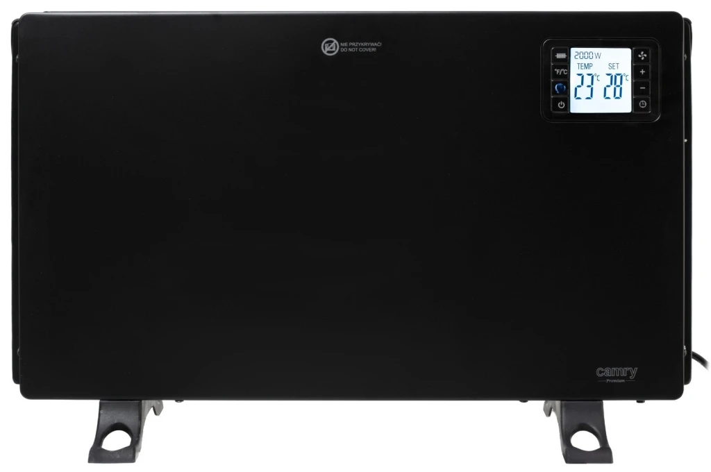 Convector camry cr-7739 black 2