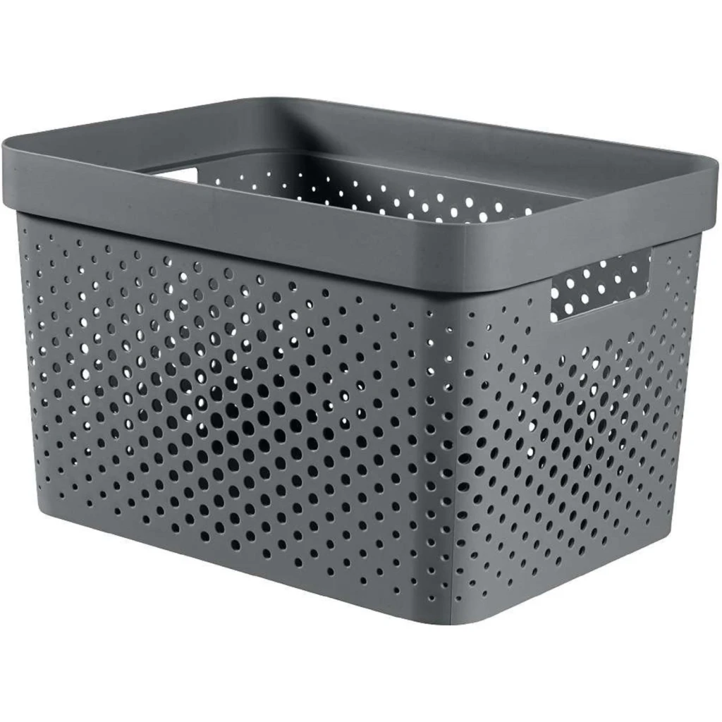 Корзина для хранения curver infinity recycled 17l green (245855) 2