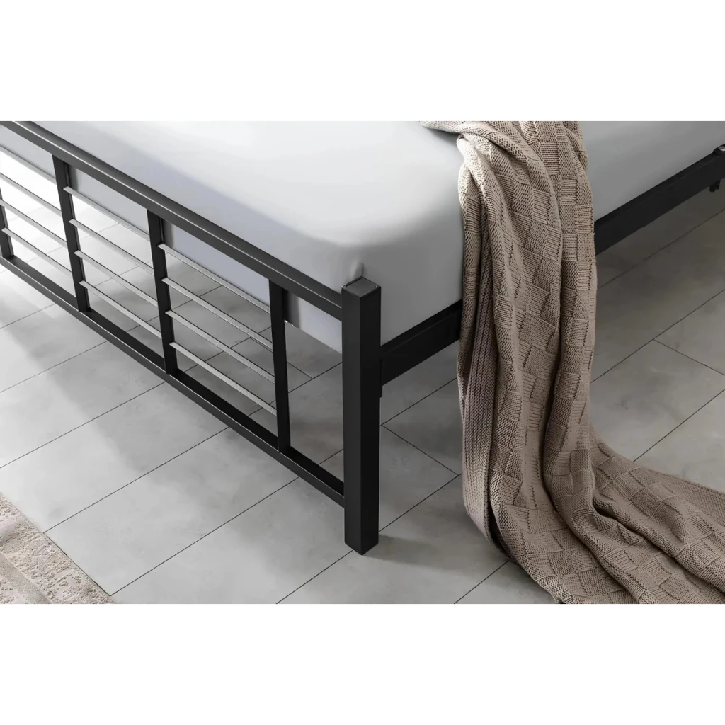Кровать evger k-01 140x200cm black 4