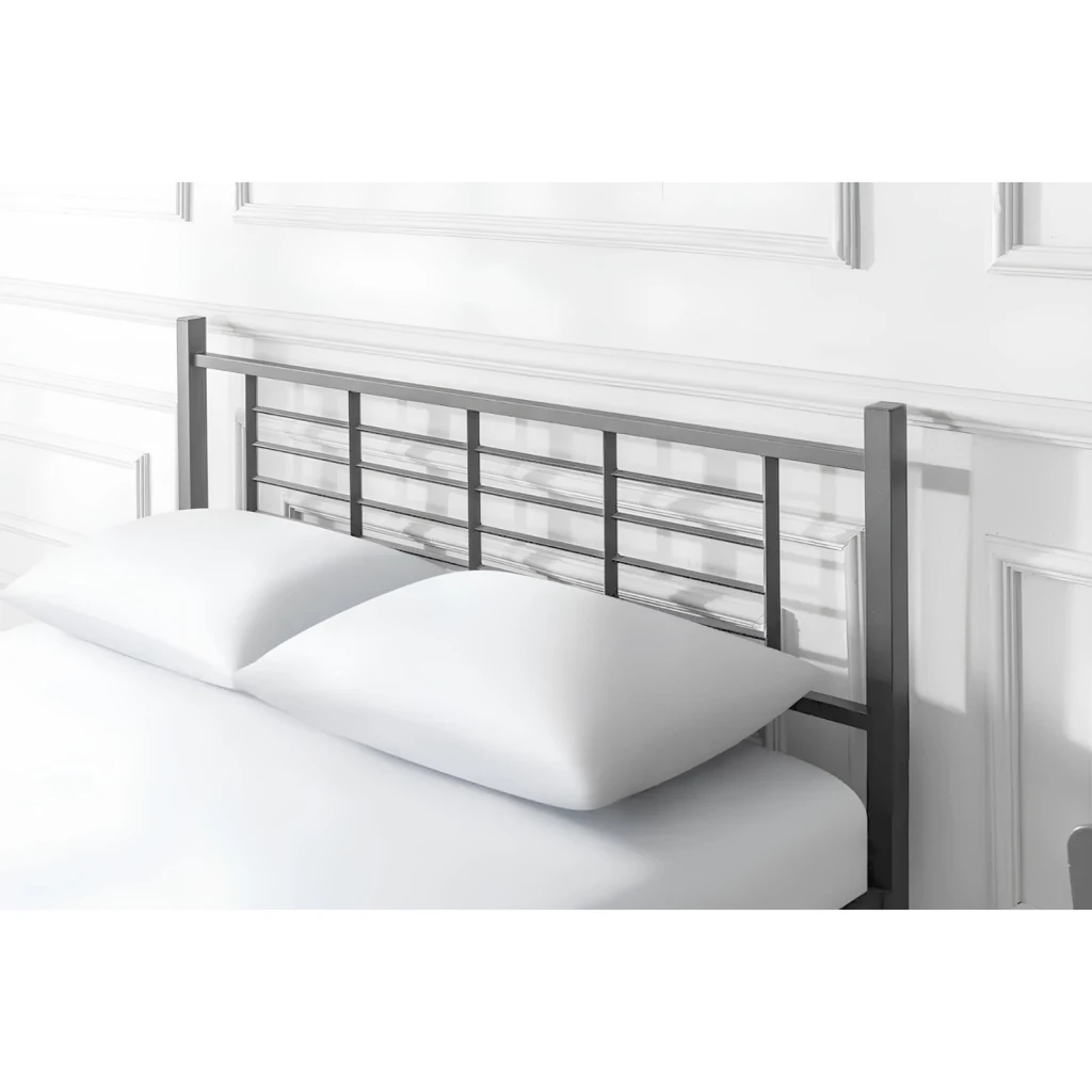 Кровать evger k-01 90x200cm grey 3