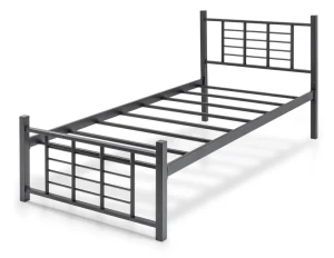 Кровать evger k-01 90x200cm grey Thumbnail 2