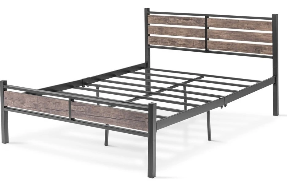 Кровать evger k-300 160x200cm black wood 2