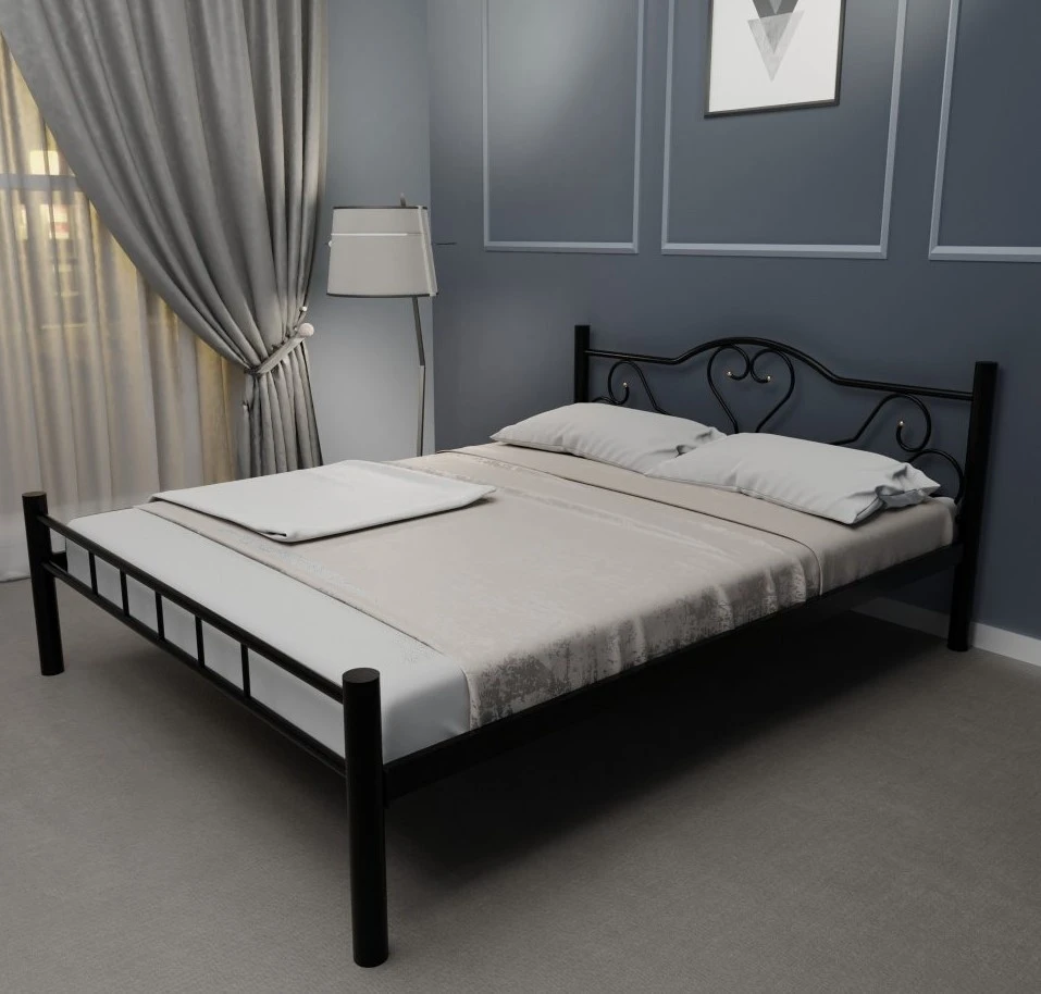 Кровать evger k-50 180x200cm black 7