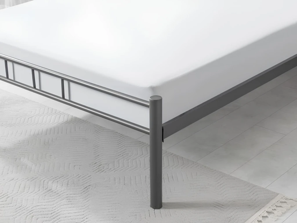 Кровать evger k-50 180x200cm grey 2