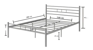 Pat evger k-70 160x200cm gri Thumbnail 5