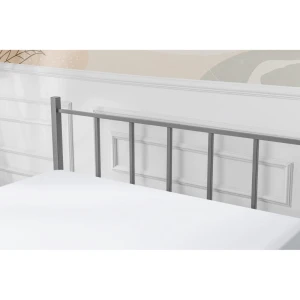 Кровать evger k-90 160x200cm grey Thumbnail 2