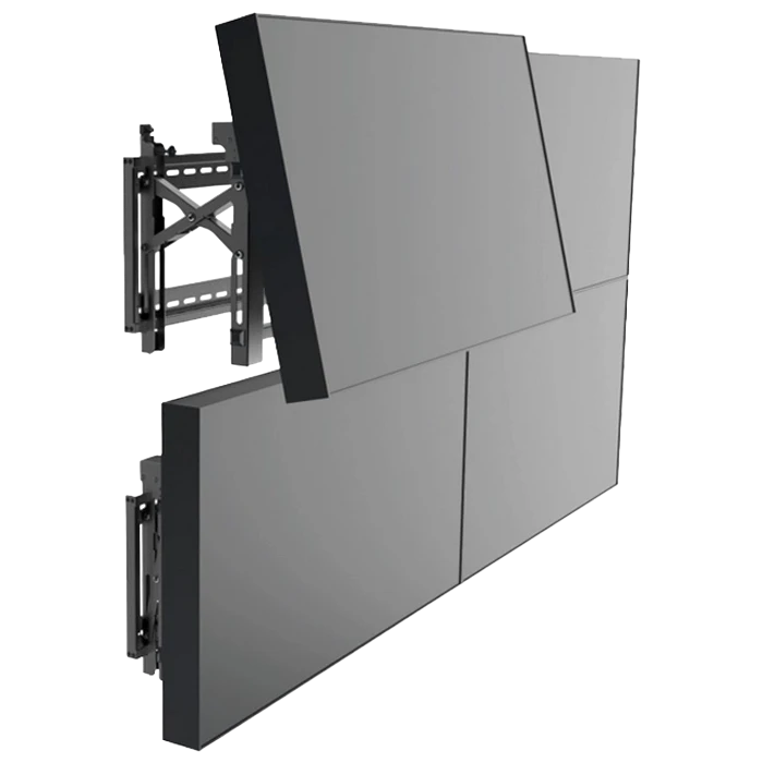 Фиксированное настенное крепление reflecta plano video wall 70-6040, чёрный 2