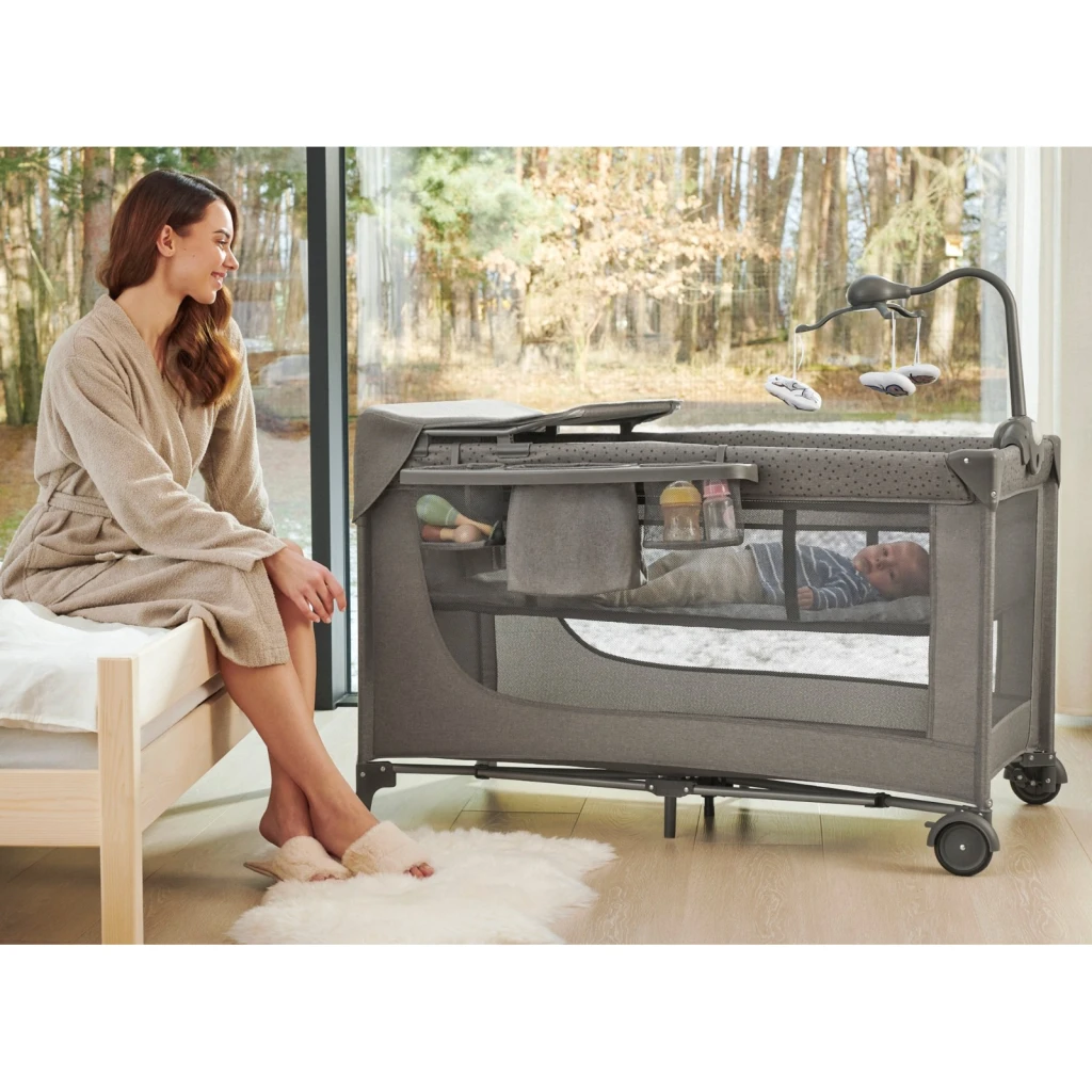 Манеж kinderkraft joy2 dark grey (kljoy02dgr000ac) 9