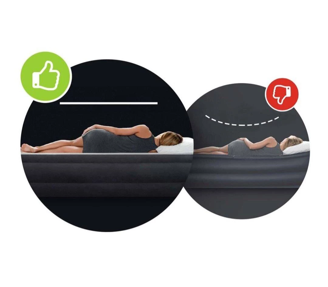 Надувной матрас intex,велор-пуховый' 3