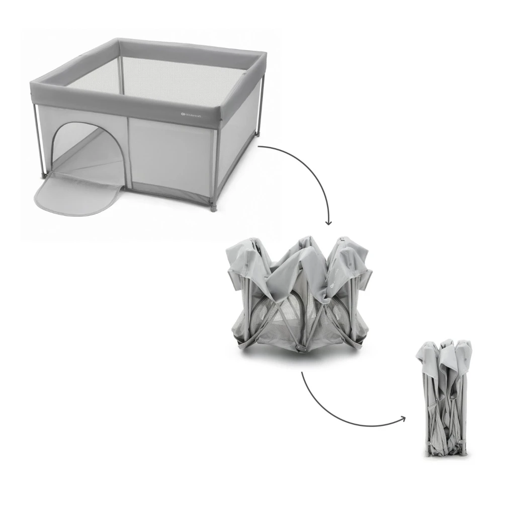 Pătuț kinderkraft ziki grey (klziki00gry0000) 3