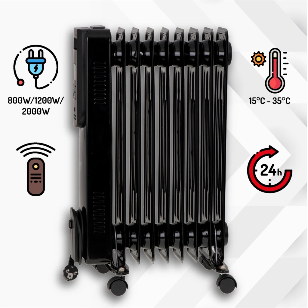 Calorifer electric cu ulei camry cr-7810 8