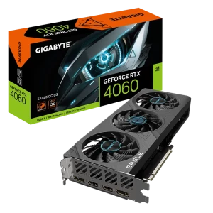 Видеокарта Gigabyte GV-N4060EAGLE OC-8GD,  8GB GDDR6 128бит 