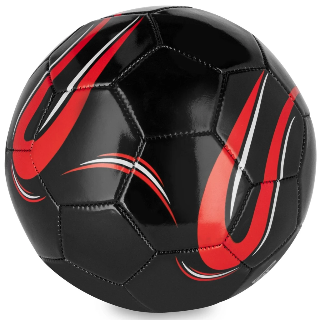 Мяч футбольный spokey mercury black red (942600) 3