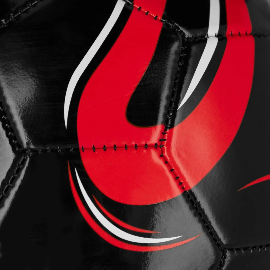Мяч футбольный spokey mercury black red (942600) 4