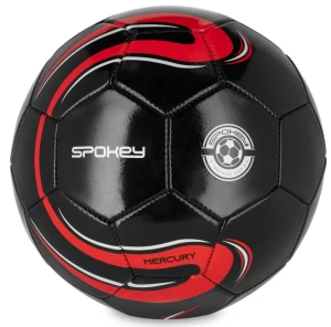 Minge de fotbal spokey mercury black red (942600)