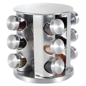 Set pentru condimente 4life spice carousel at27 silver