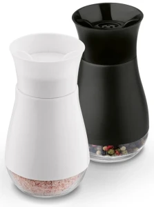 Набор для специй tadar devi black/white 2pcs
