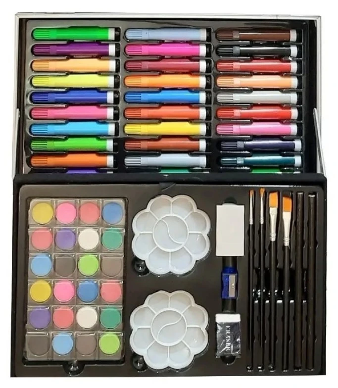 Детский набор для рисования 4play creativity blue 145pcs 4