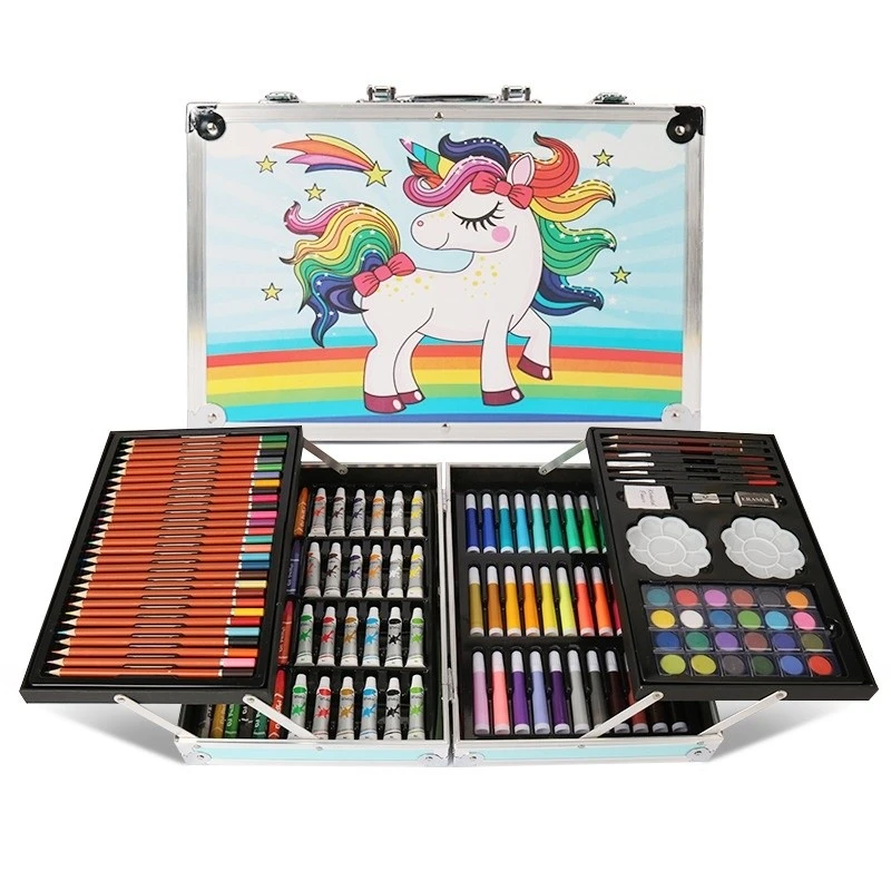 Детский набор для рисования 4play creativity blue 145pcs 2