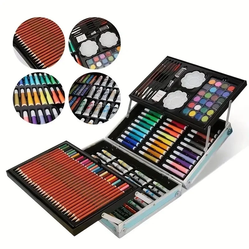 Детский набор для рисования 4play creativity blue 145pcs 3
