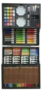 Детский набор для рисования 4play creativity blue 145pcs Thumbnail 5