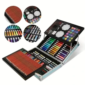 Детский набор для рисования 4play creativity blue 145pcs Thumbnail 3
