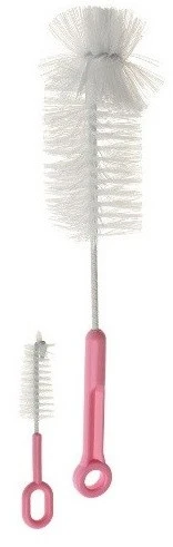 Набор щёточек для чистки трубочек akuku a0571 pink 2
