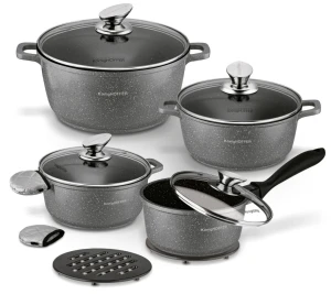 Набор посуды konighoffer pollo grey 12pcs