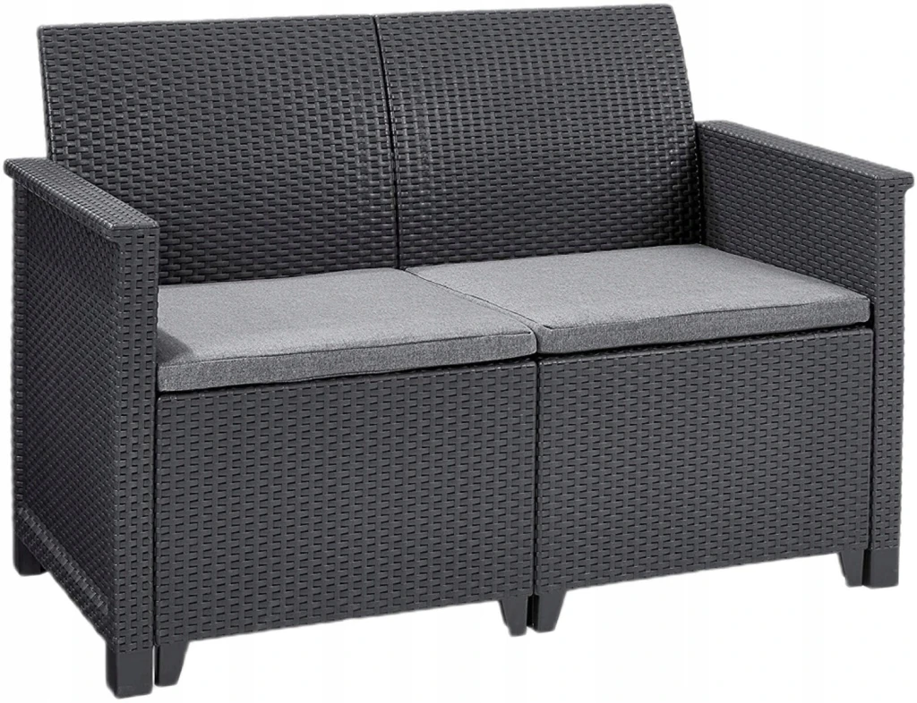 Set mobila de grădină keter elodie 2 set graphite/coolgrey (246158) 3