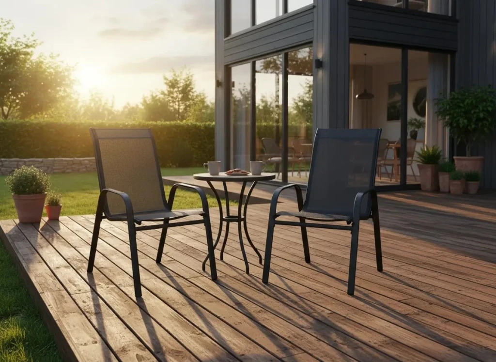 Set de scaune de grădină gardenline tih1625 3