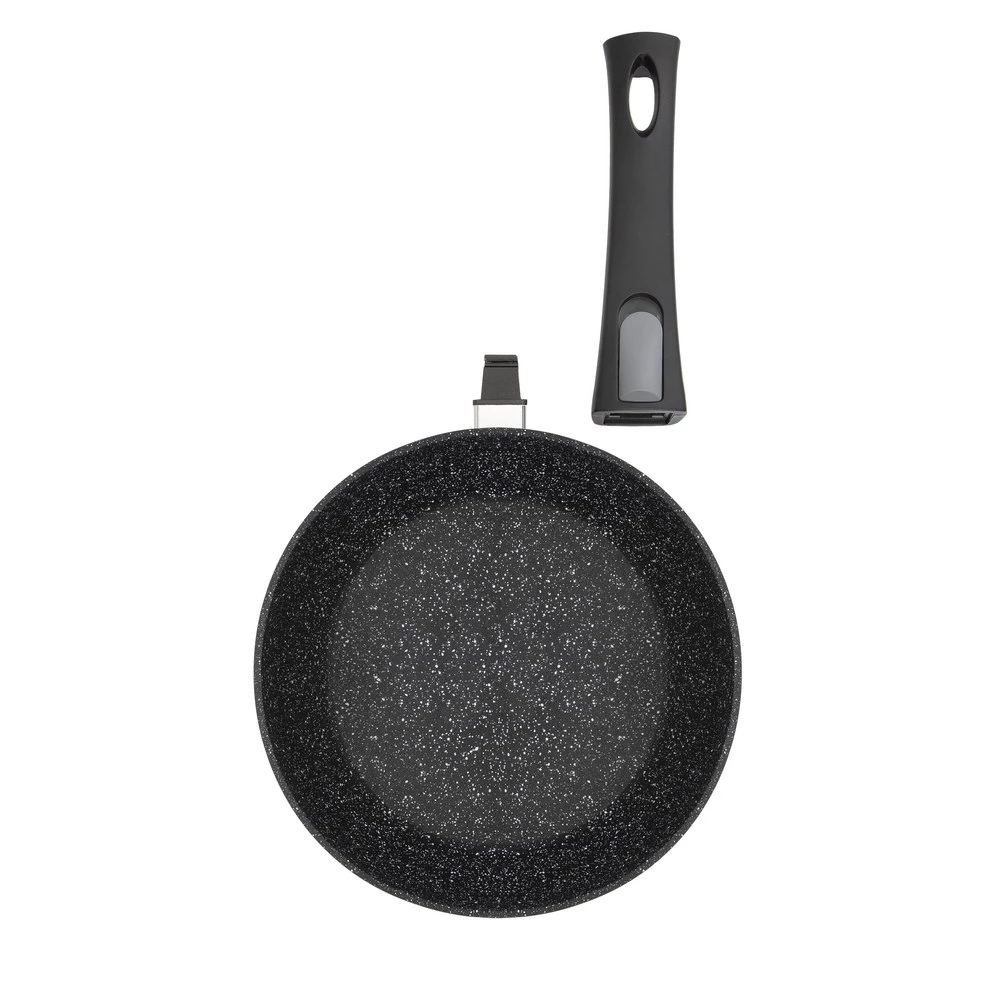 Tigaie adâncă resto 93014, 28cm, negru 6