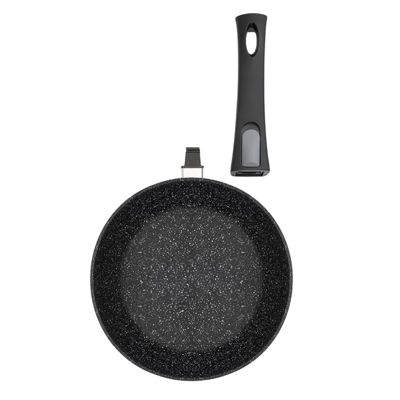 Tigaie adâncă resto 93014, 28cm, negru 8