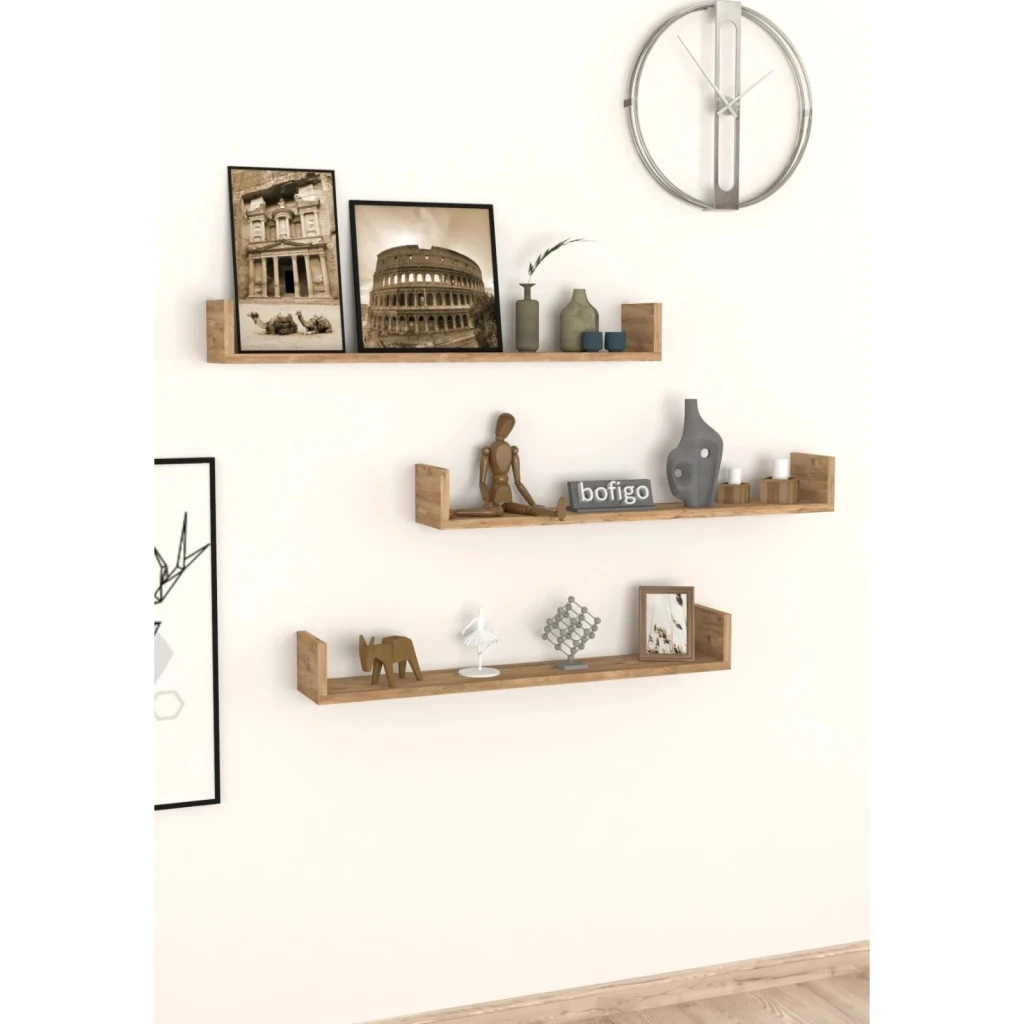 Set rafturi de perete bofigo 13-90-02 pine 5