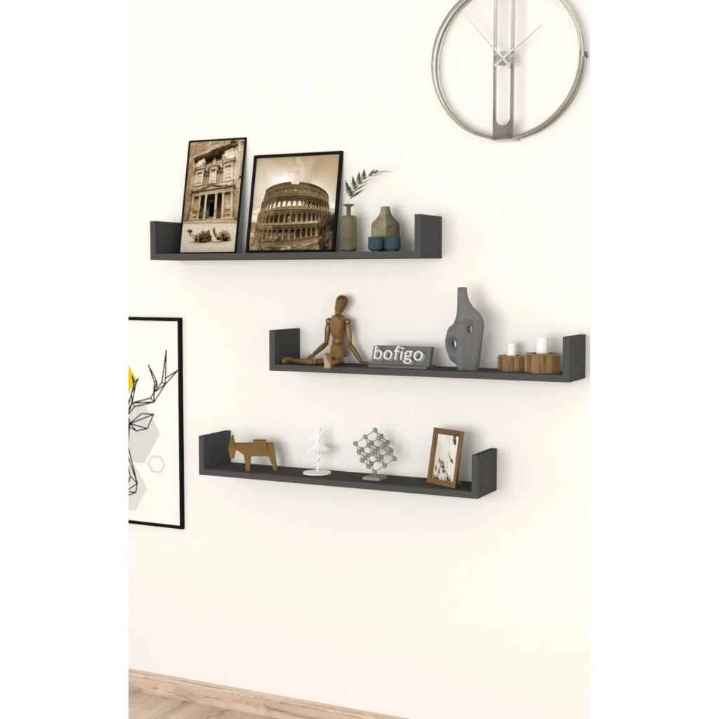 Set rafturi de perete bofigo 13-90-02 pine 6