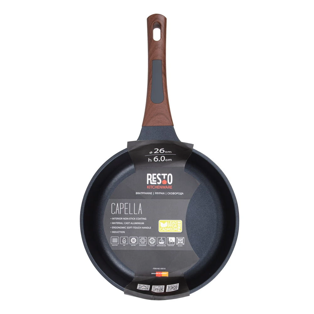 Tigaie resto 93510, 26cm, negru 4