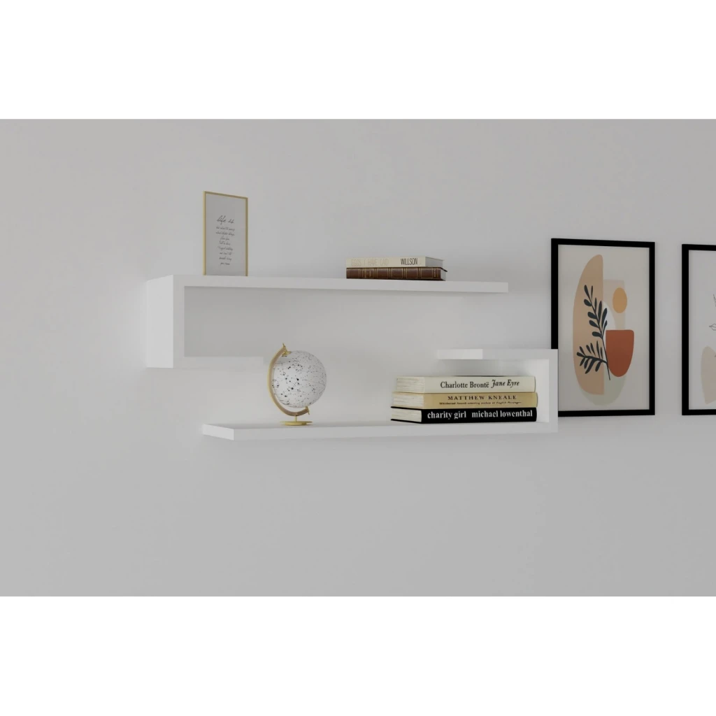 Комплект навесных полок hanah home eldo sapphire oak 5