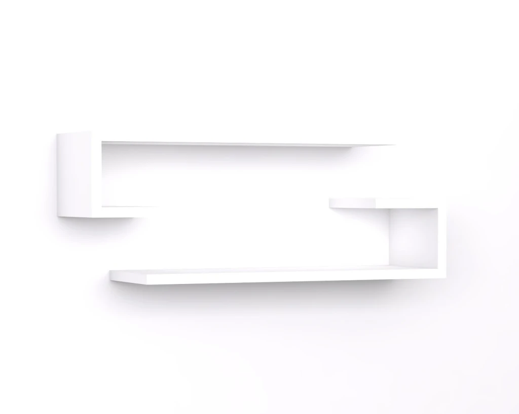 Комплект навесных полок hanah home eldo white 4