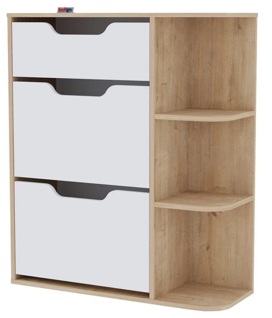 Răcitor de încălțăminte bofigo 18-35-41 oak/white 5