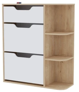 Răcitor de încălțăminte bofigo 18-35-41 oak/white Thumbnail 5