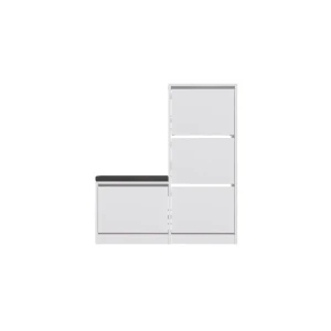 Обувница hanah home dude white Thumbnail 4