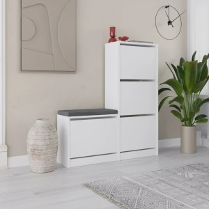 Обувница hanah home dude white