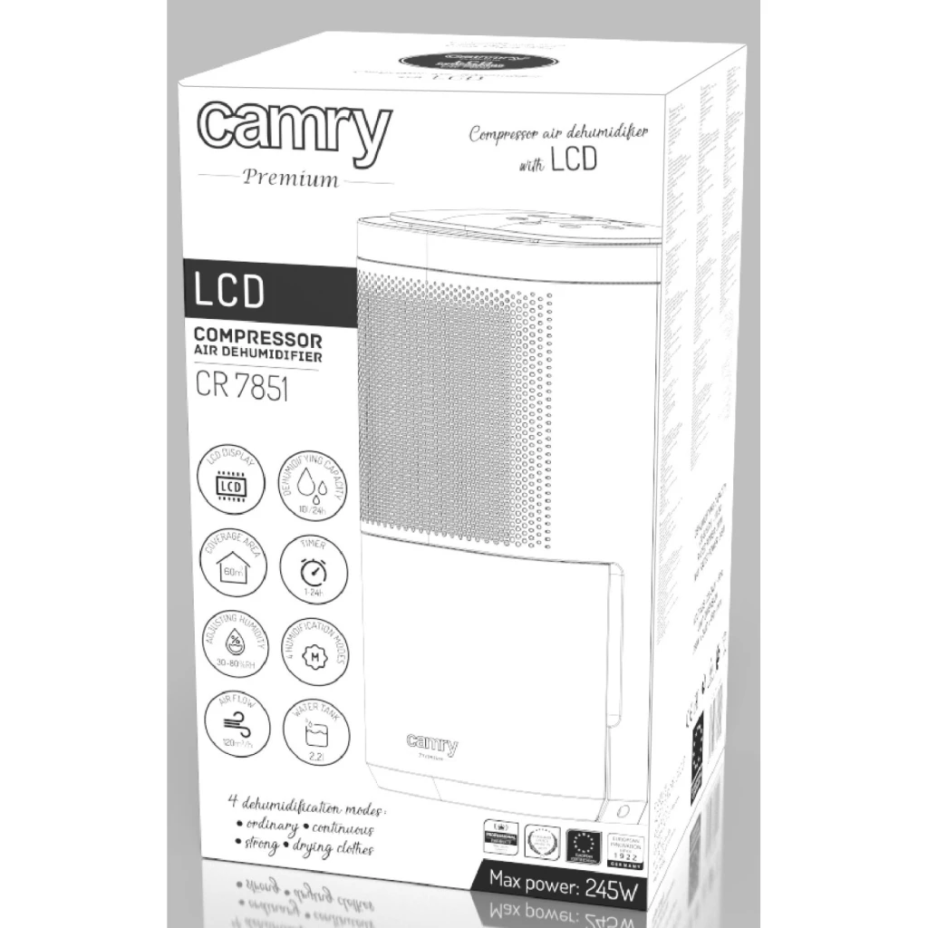 Dezumidificator camry cr-7851 9